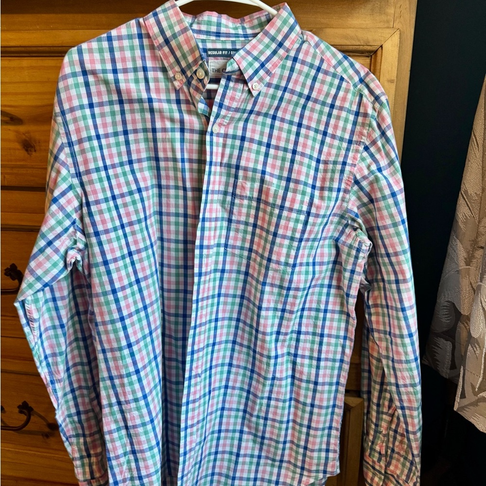 Men's Multicolor Plaid Shirt
